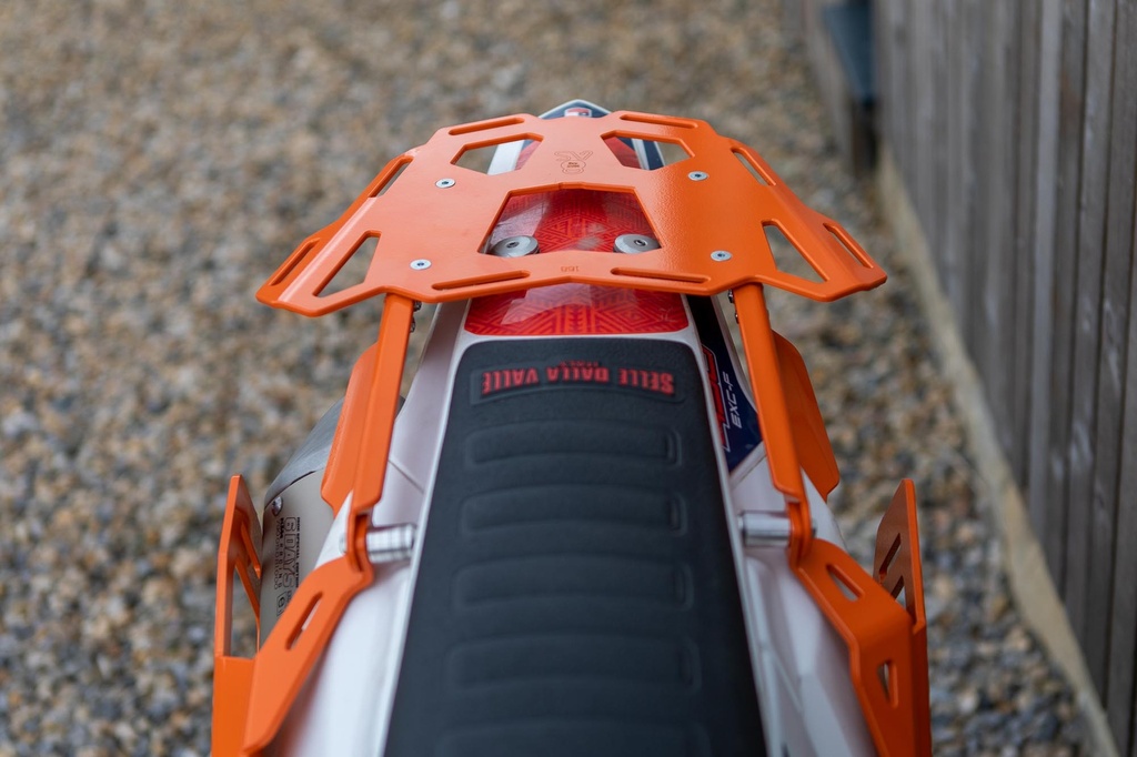 Adventure Spec KTM 500 Top Rack Luggage